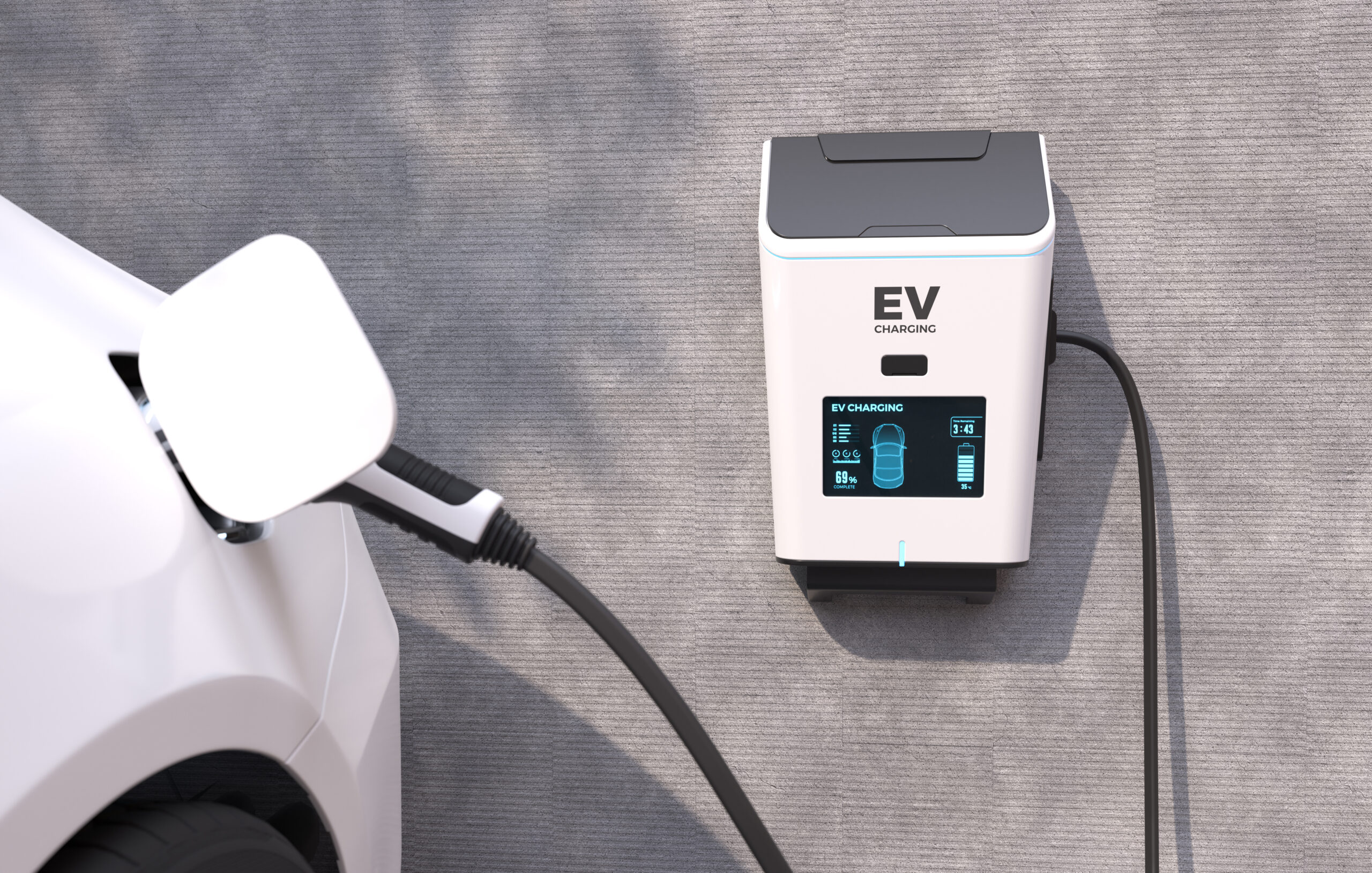 EV Charging Station, Clean energy filling technology, Electric c