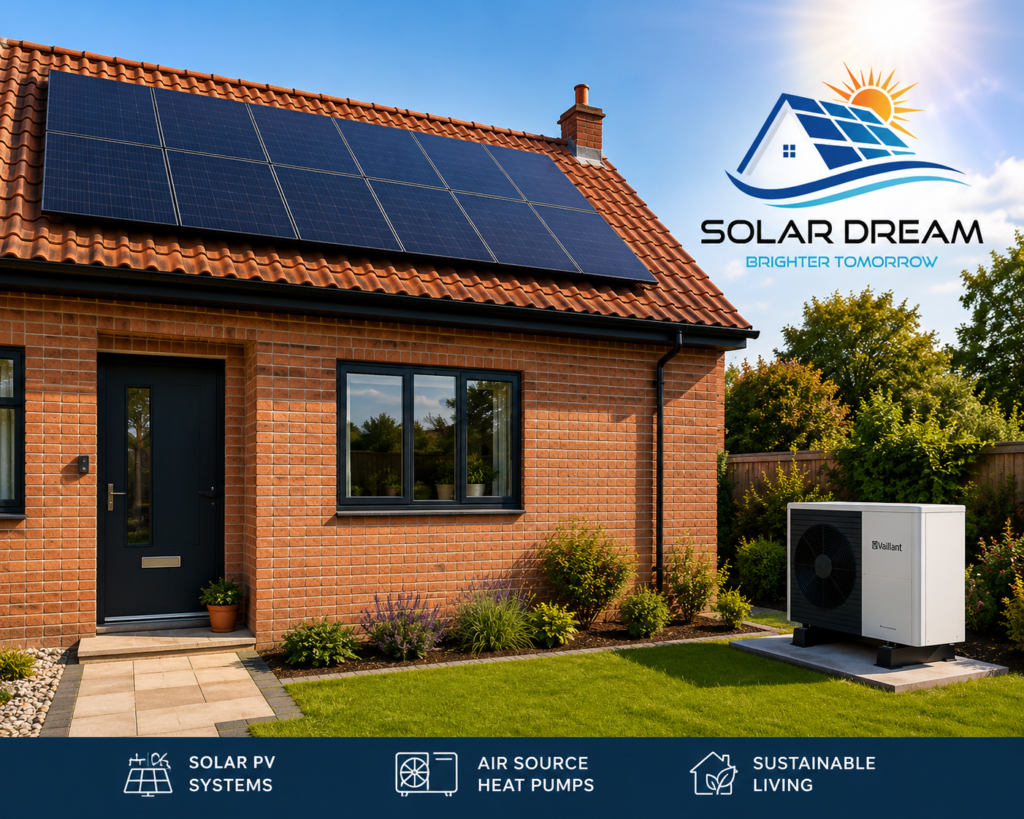 Solar Panels and Heat Pumps Combined UK | Solar Dream